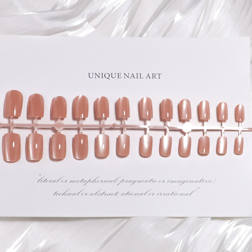 Unique Press-On Nail Art Set Bowlift