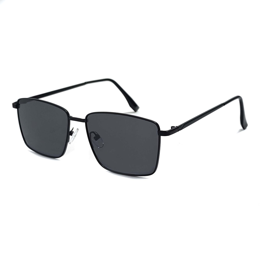 Men's fashionable square sunglasses with UV protection and ergonomic temples Bowlift