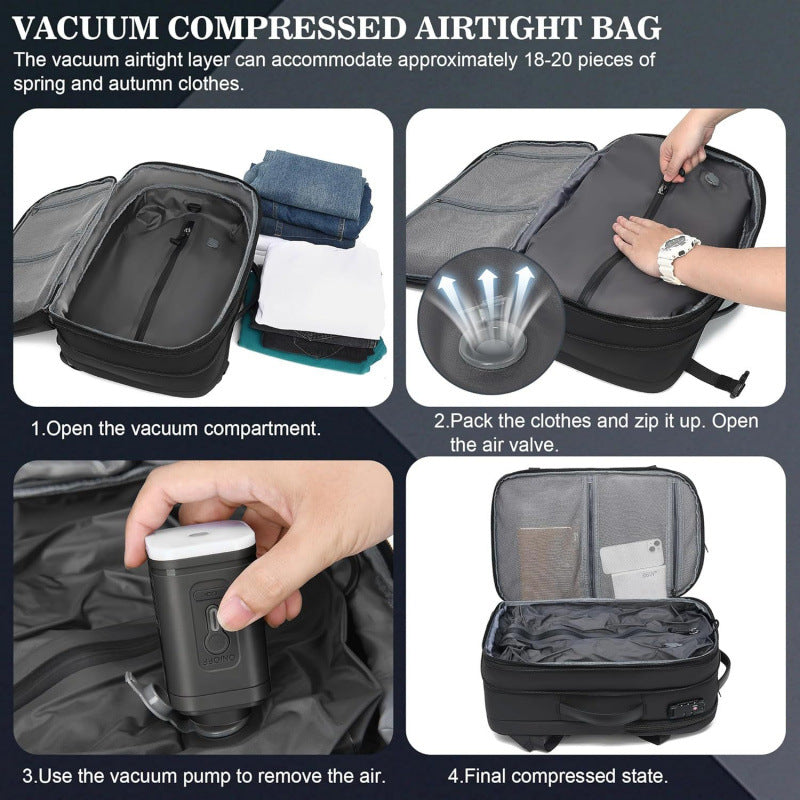Multifunctional backpack with integrated charging port Bowlift