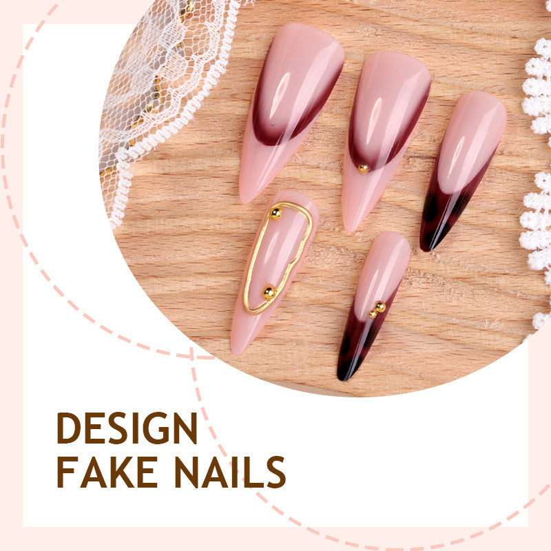 Fashionable artificial nail set Bowlift