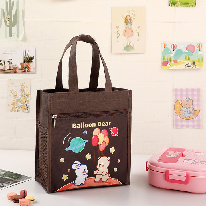 Space-Themed Insulated Lunch Carrier Bowlift