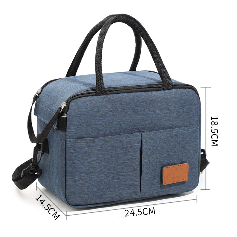 Insulated Multi-Pocket Lunch Cooler Bag Bowlift