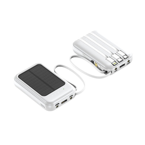 Portable solar power bank with fast charger Bowlift