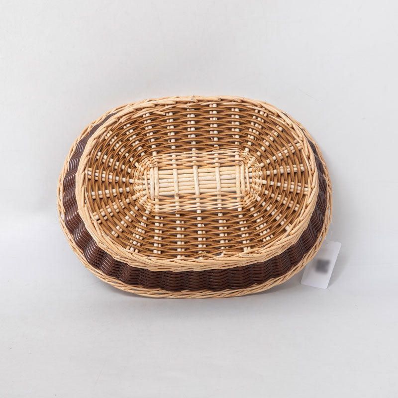 Rustic woven basket