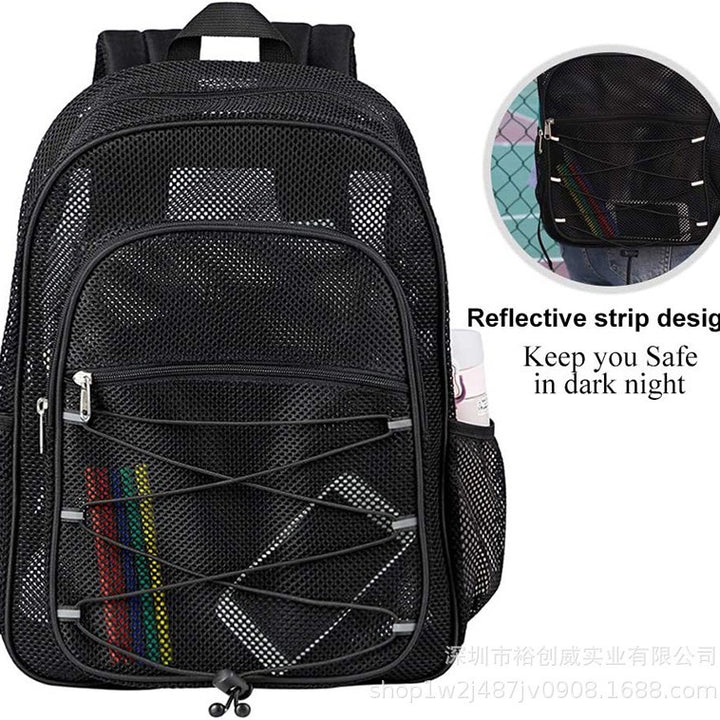Mesh Design Utility Backpack Bowlift