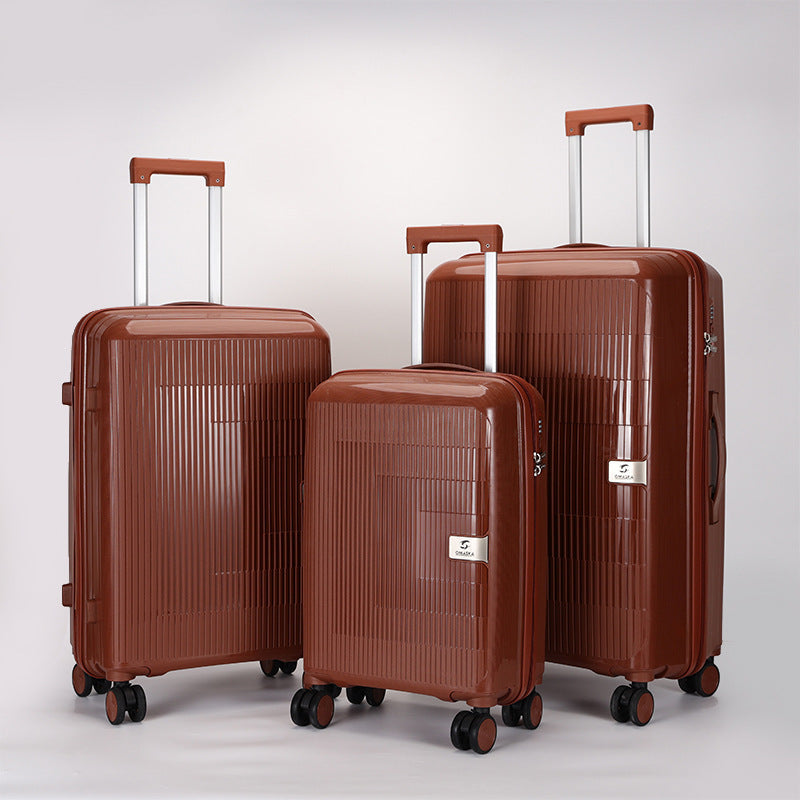 multi-size hardshell spinner luggage set with telescopic handles and double-spinner wheels Bowlift