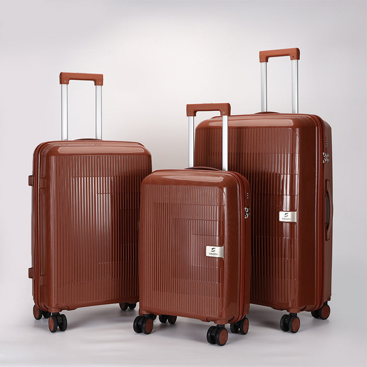 multi-size hardshell spinner luggage set with telescopic handles and double-spinner wheels Bowlift