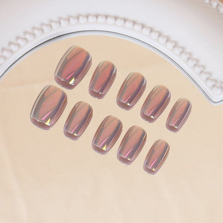 Elegant Sculpted Press-On Nails Bowlift