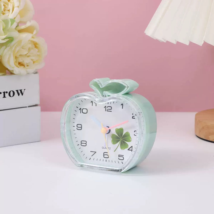 Funny desk clock in apple design Bowlift