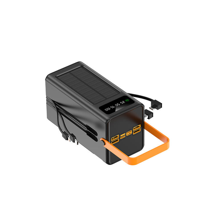 Portable solar charger with digital display Bowlift