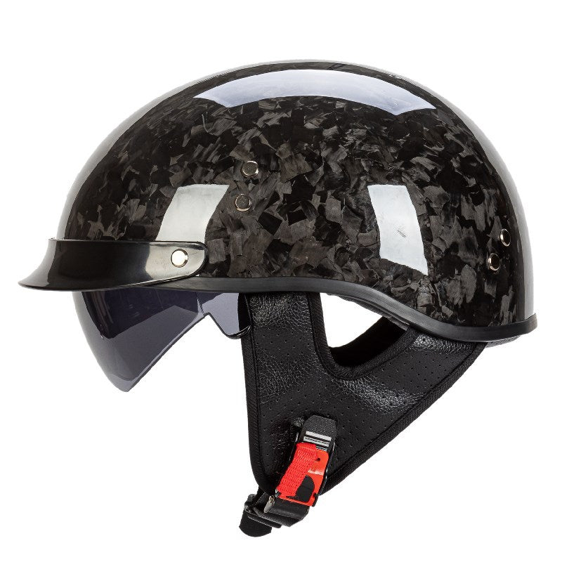 Graphic Safety Skull Design Motorcycle Helmet Bowlift