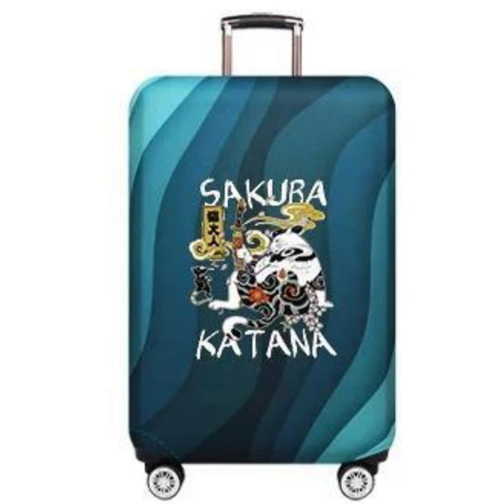 Unisex Hard Shell Luggage with Creative Bear Design Graphic Bowlift