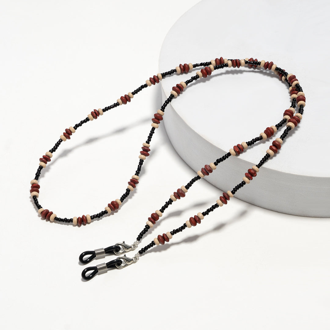 Artisan Beaded Eyewear Chain Bowlift