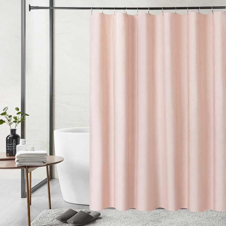 Premium Quality Water-Resistant Shower Curtain Bowlift