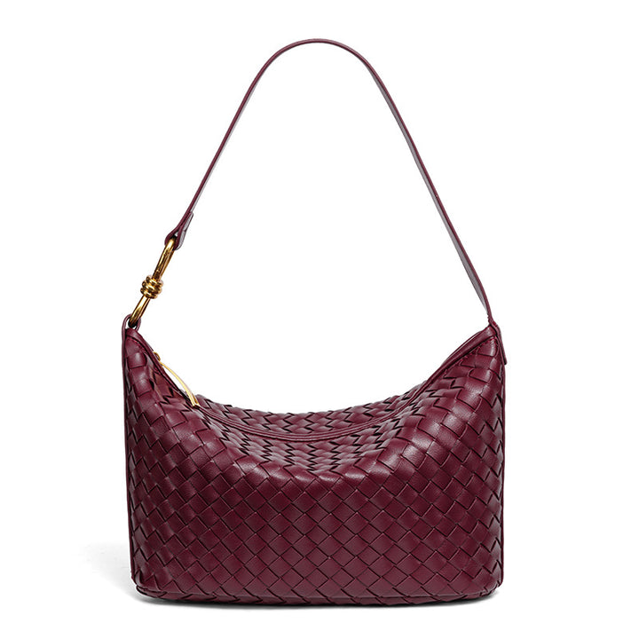 Textured Braided Handbag Bowlift