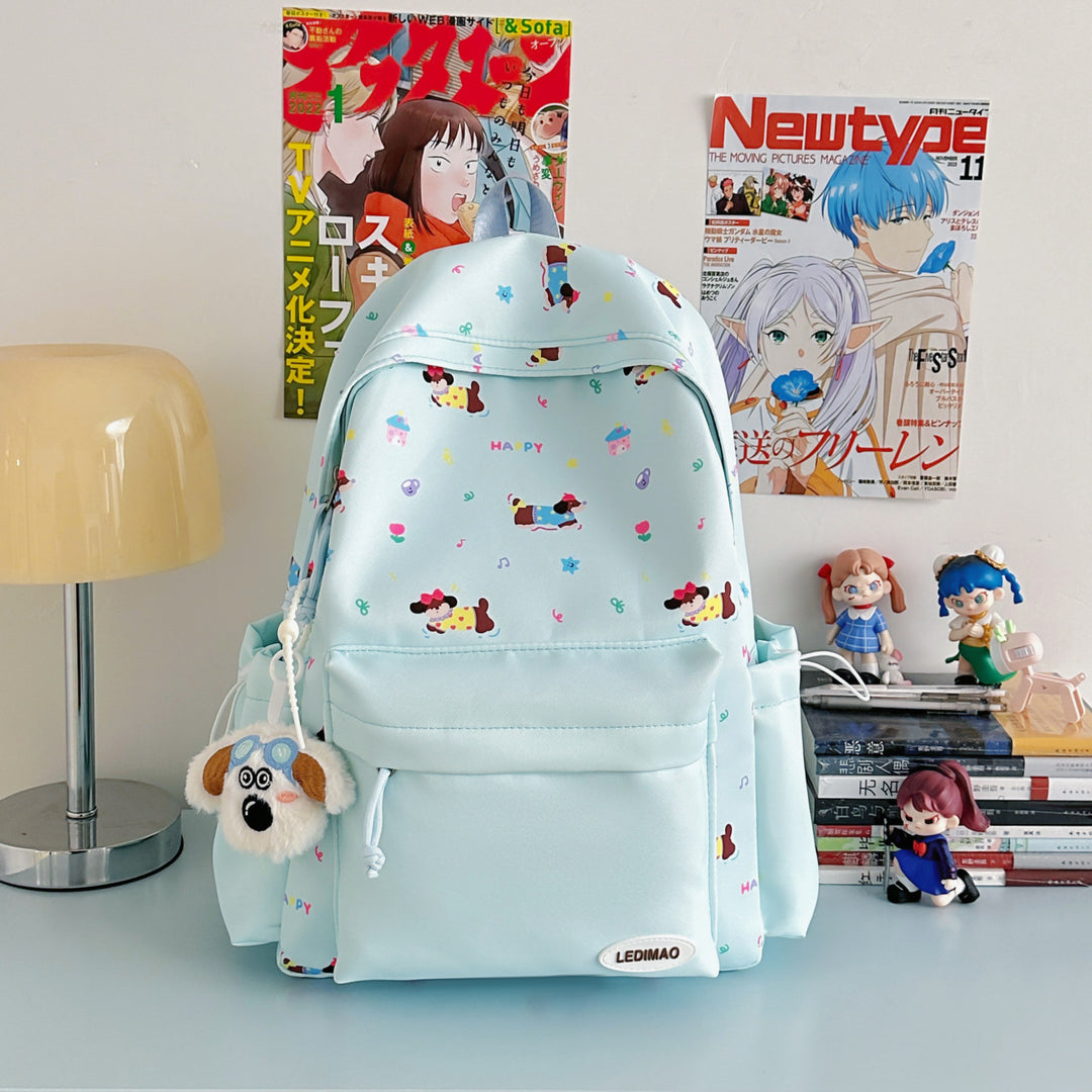 Playful Character-Themed Backpack