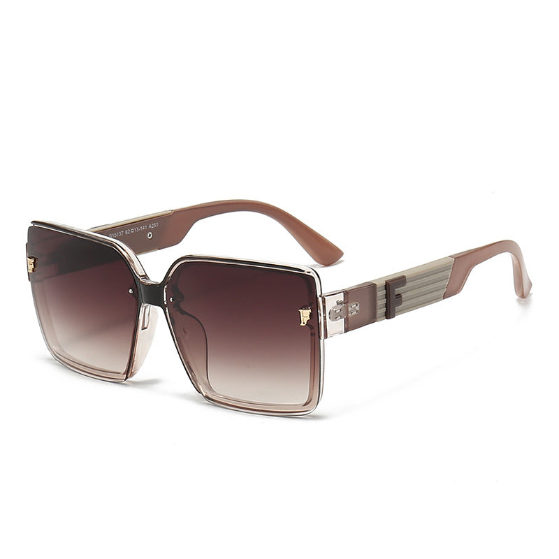 Women square sunglasses with luxurious frame and polarized lenses Bowlift