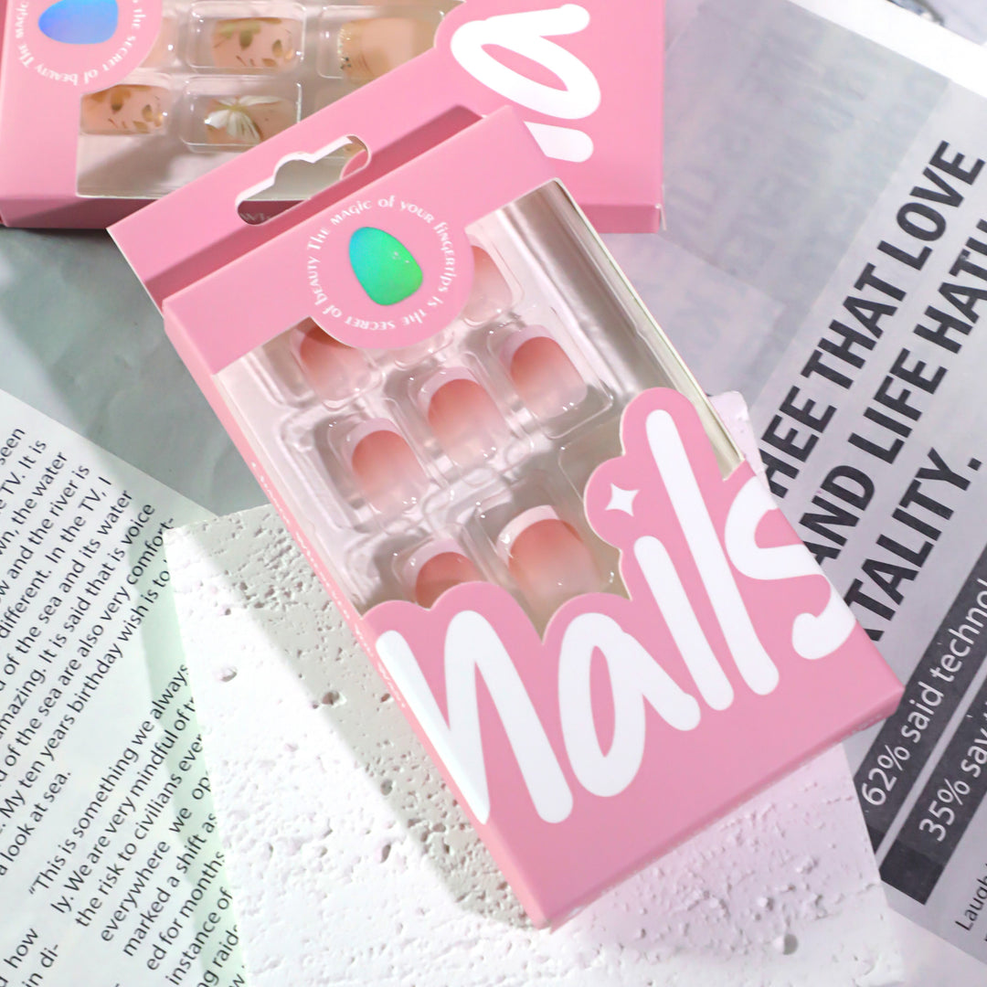 Stylish nail art with floral accents Bowlift