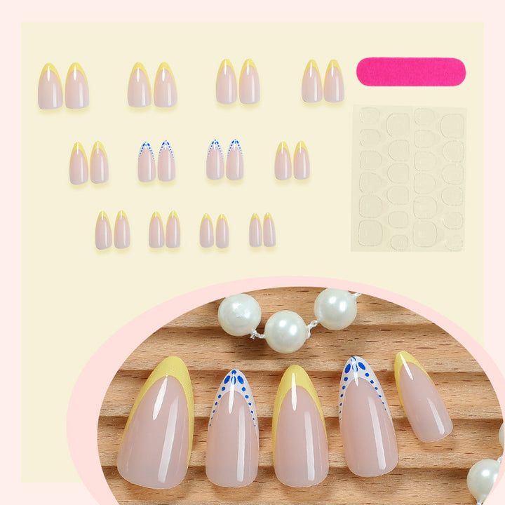 Premium Glossy Gel Press-On Nail Tips Bowlift