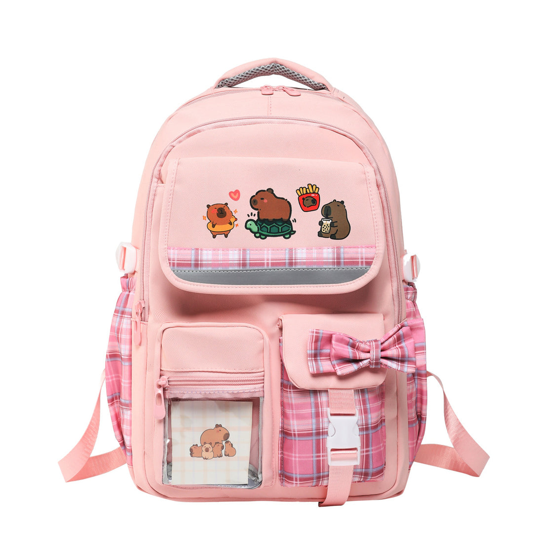 Backpack with Playful Animal Design Bowlift