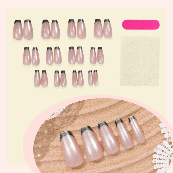 Stylish Acrylic Press-On Nail Set Bowlift