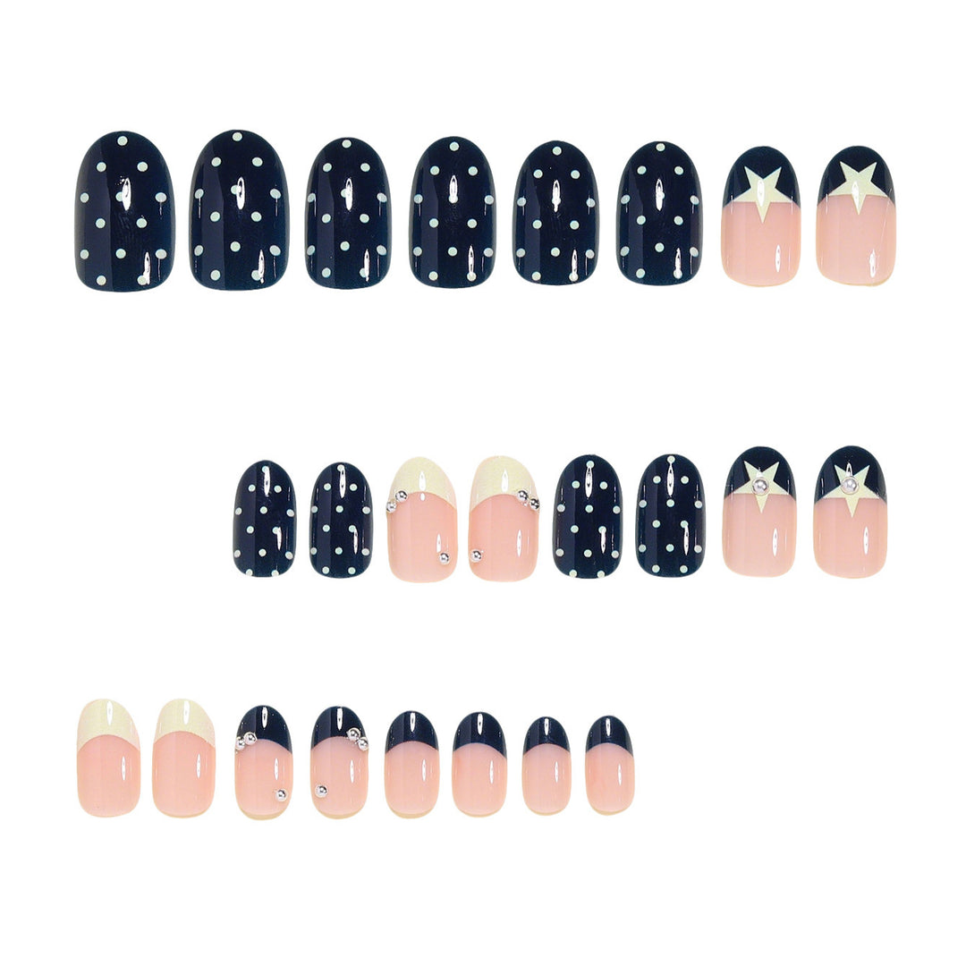 Artistic Press-On Nail Art Set Bowlift