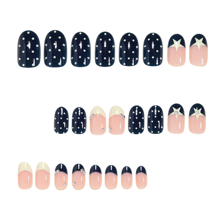 Artistic Press-On Nail Art Set Bowlift