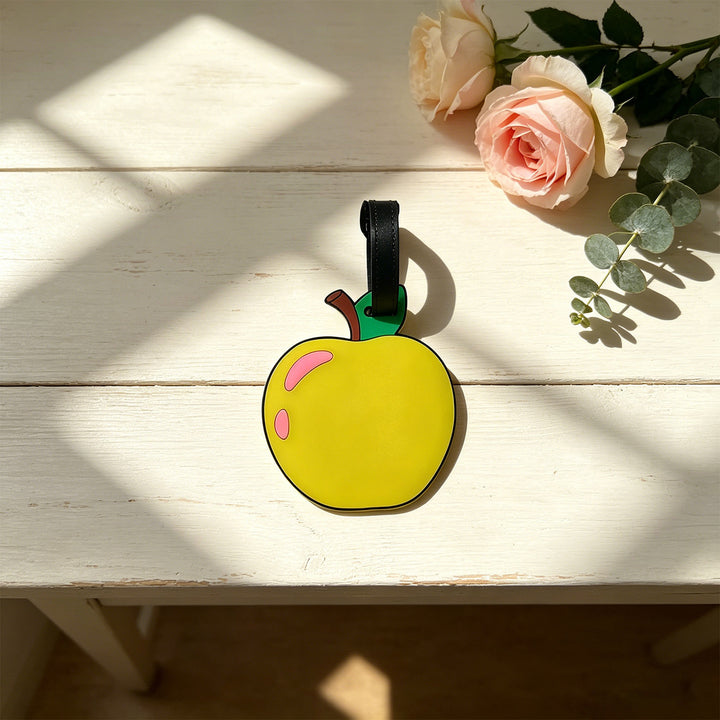 Fun Apple Shaped Luggage Tag Bowlift