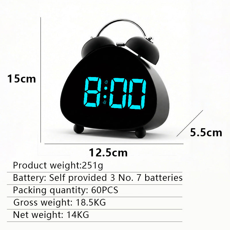 Digital Radio Alarm Clock Bowlift