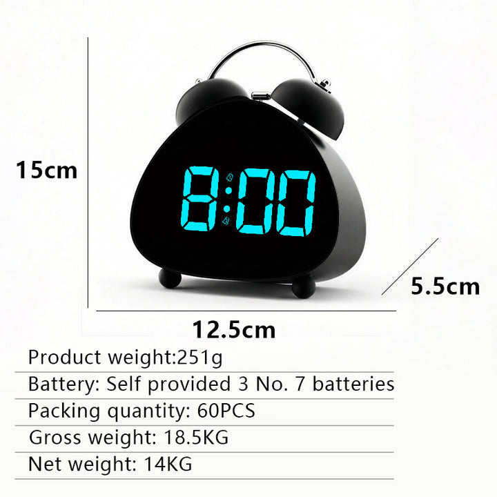 Digital Radio Alarm Clock Bowlift