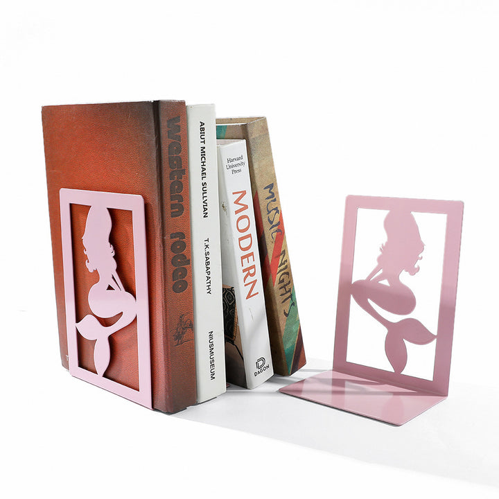 Mermaid-Inspired Decorative Bookends