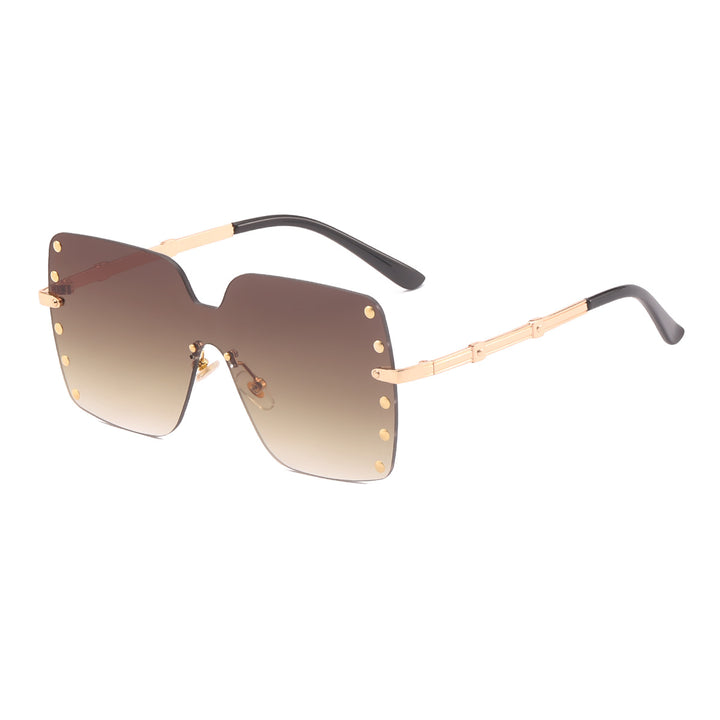 Women's oversized sunglasses with fashionable frame Bowlift