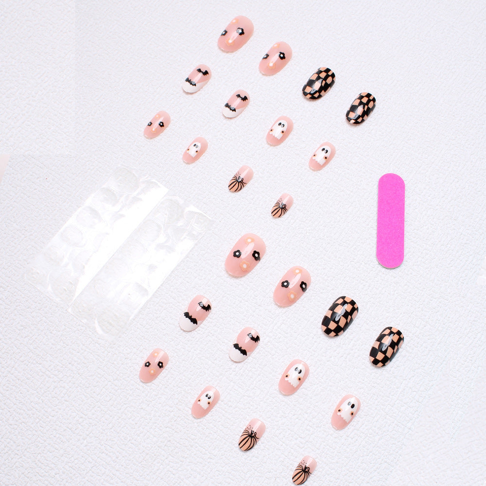 Halloween-Themed Press-On Nail Art Bowlift 1787370325