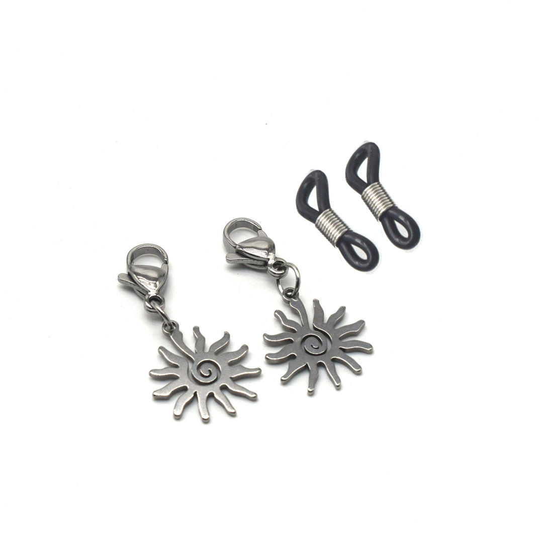 Decorative Sun Charm Eyewear Chain Bowlift