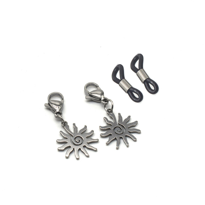 Decorative Sun Charm Eyewear Chain Bowlift