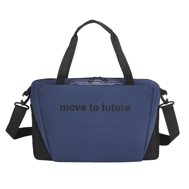 Sporty shoulder bag with innovative carrying system Bowlift