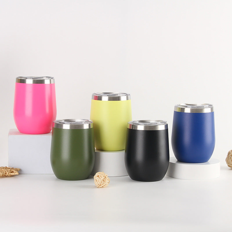 Ladies Insulated Drinking Cup with Stainless Steel Attachment Bowlift