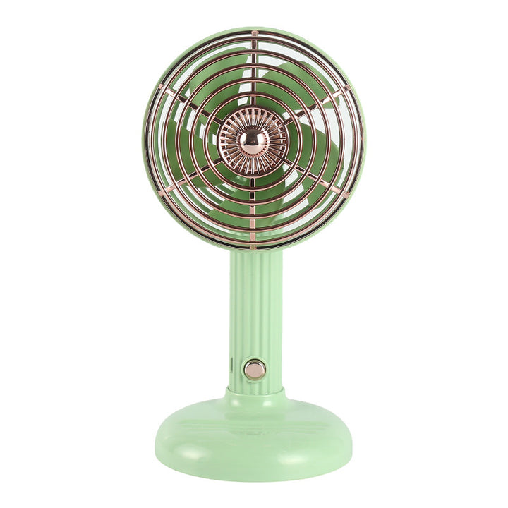 Ladies Portable Table Fan in Retro Style Bowlift