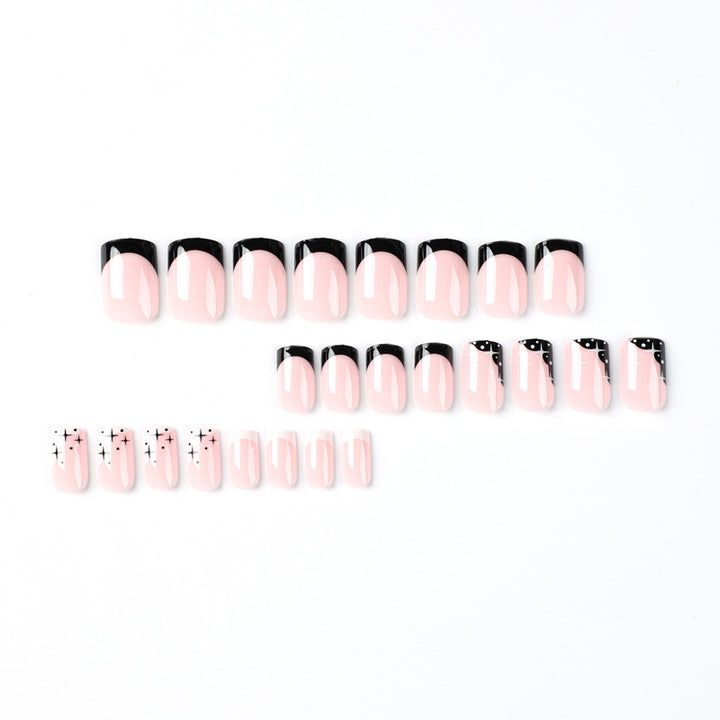 Artful Nail Art with Reflective Accents Bowlift