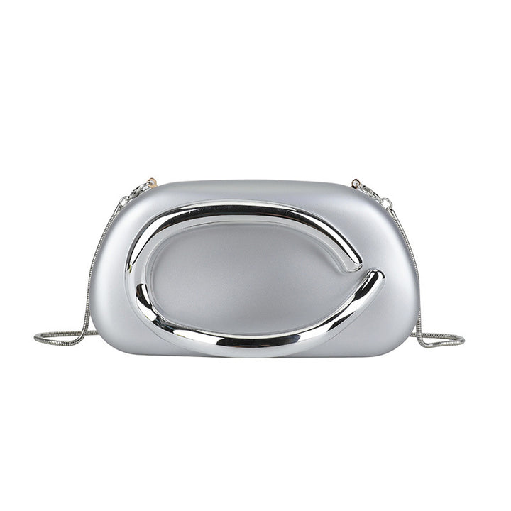Chic Sculpted Crossbody Handbag Bowlift
