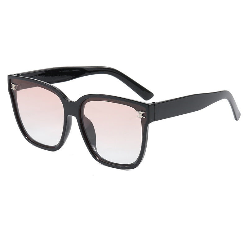 Women's Fashionable oversized sunglasses with diamond-shaped lenses Bowlift