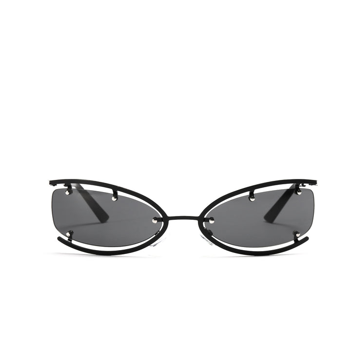 Women's trendy sunglasses with unique frame construction Bowlift