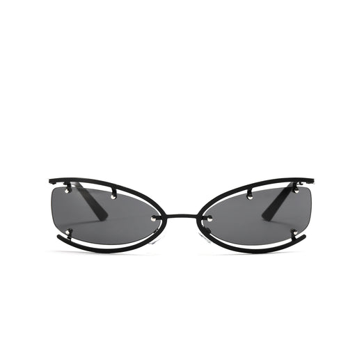 Women's trendy sunglasses with unique frame construction Bowlift