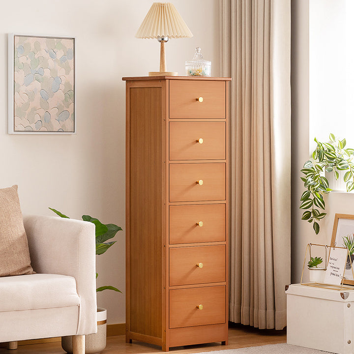 High-quality wooden storage cabinet with multiple drawers Bowlift