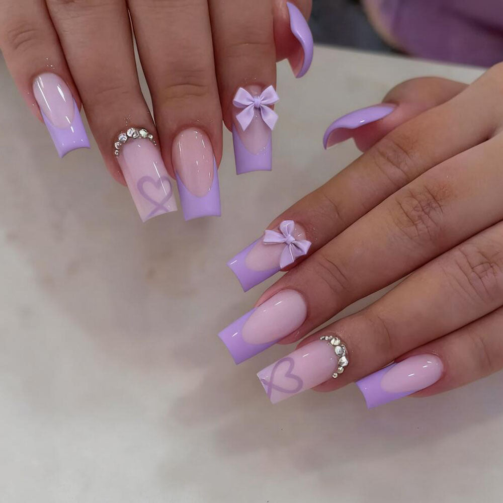 Artistic Statement Press-On Nails Bowlift