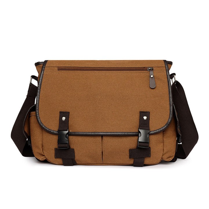 Multi-Functional Vintage Messenger Bag Bowlift