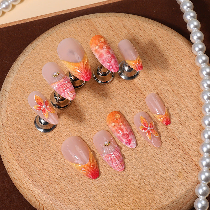 Decorative Gel Nail Tips Bowlift