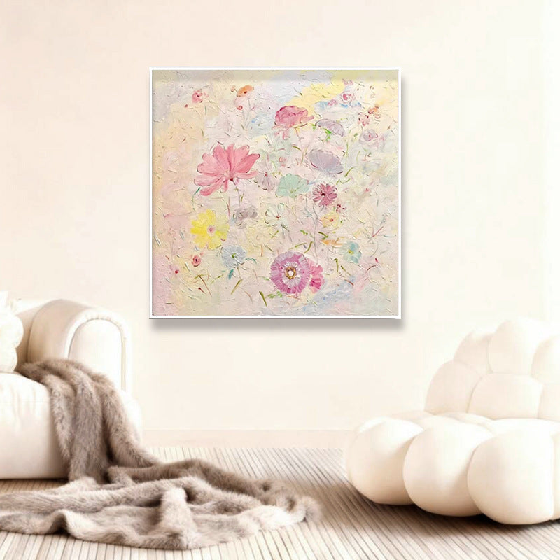 Abstract Flower Art Canvas