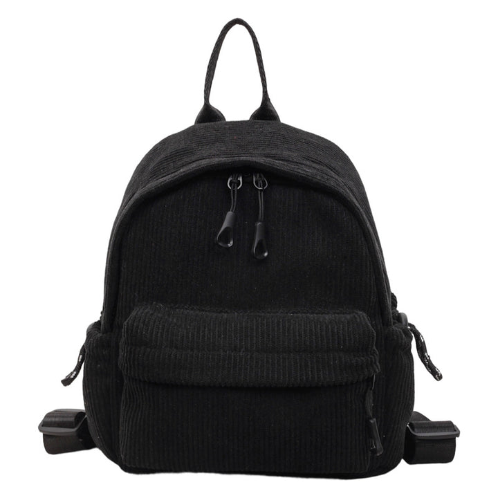 Cord-Backpack with Practical Front Pocket Bowlift