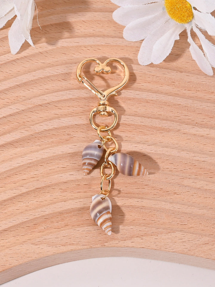 Keychain with Maritime Star Motif Bowlift